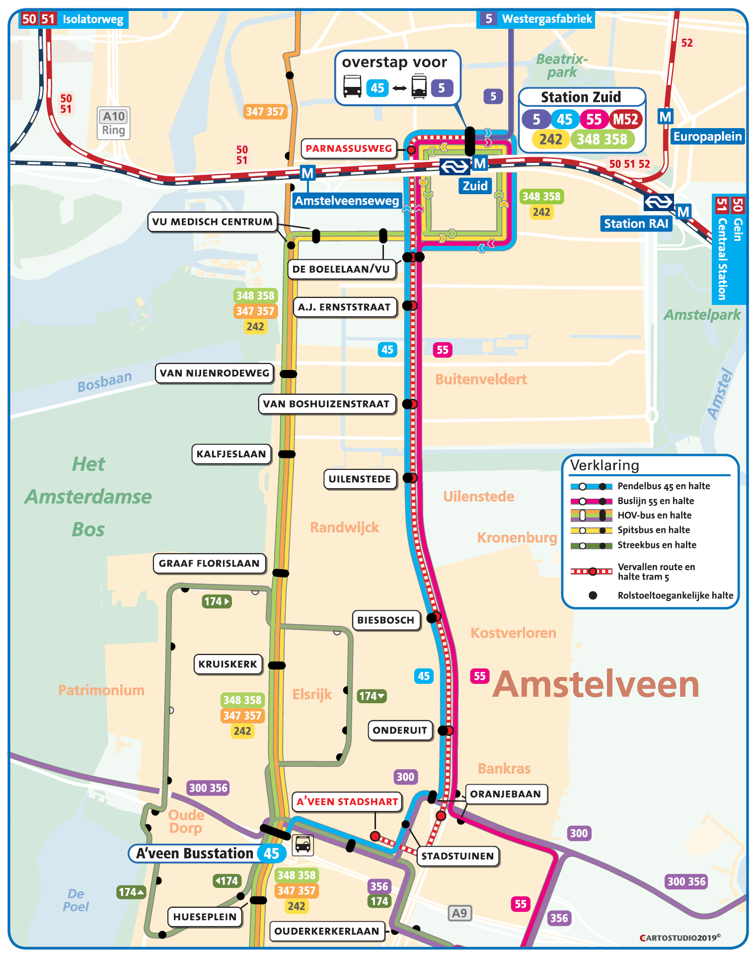meten Eigenaardig slecht Amstelveenlijn - 24/7 werkzaamheden tijdens 2 weekenden in april, tram 5  rijdt niet (also English info)
